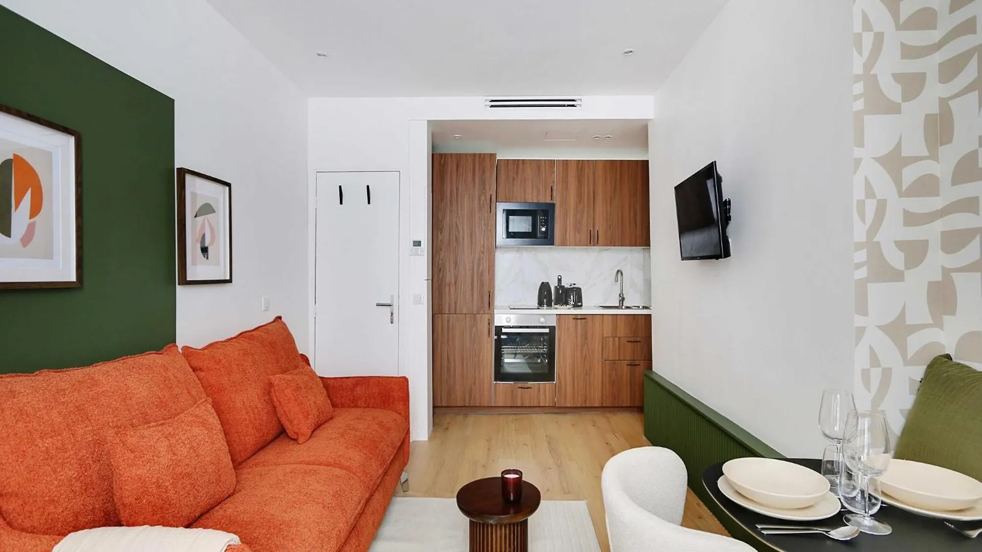 Modern Studio With Ac - 2P- Sacre-C Ur 파리 아파트