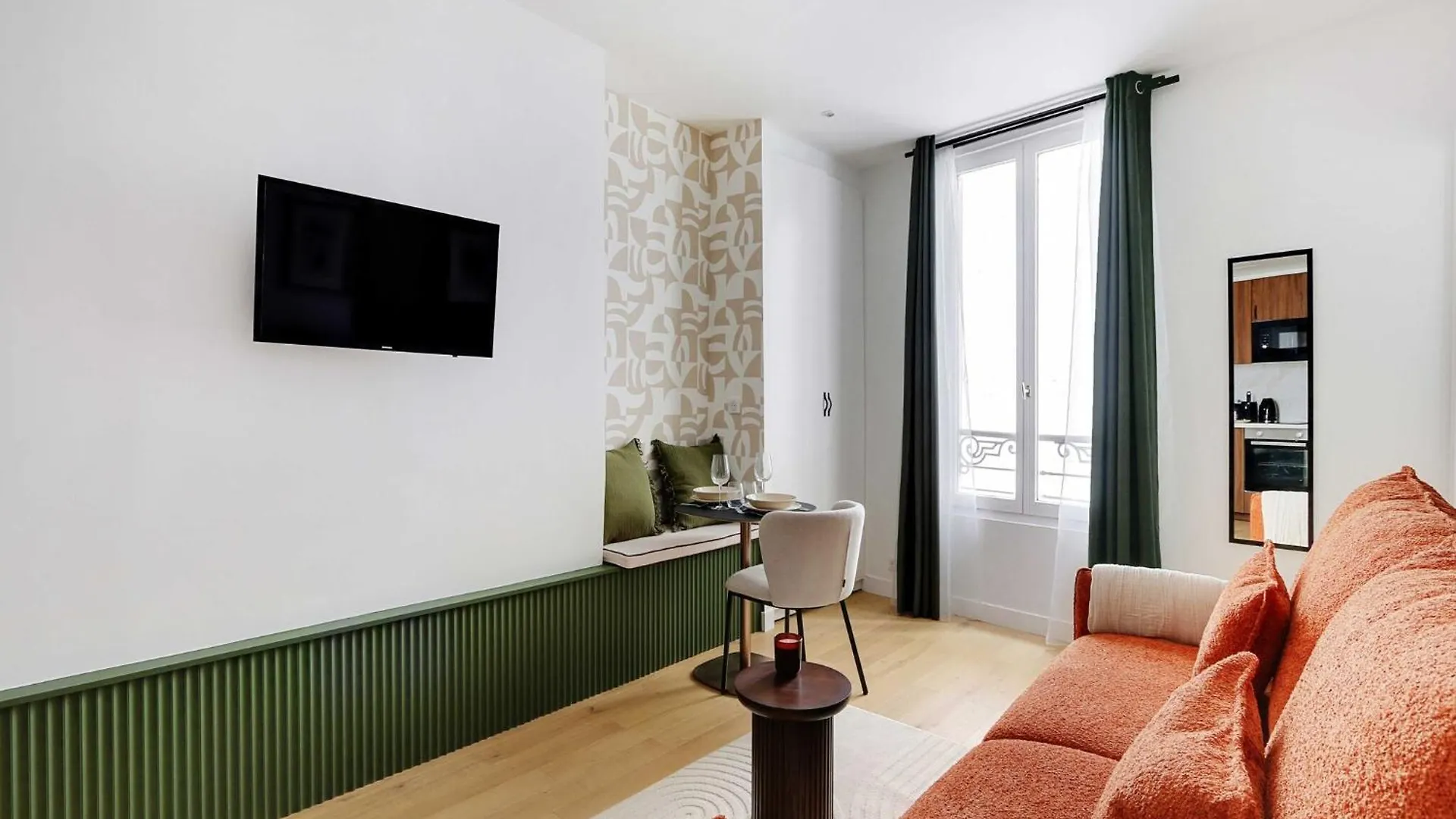 Apartment Modern Studio With Ac - 2P- Sacre-C Ur Paris